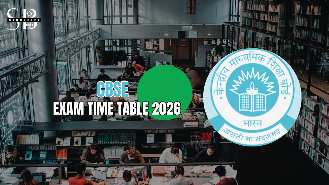 CBSE Exam Time Table 2026 Released for Classes 10 & 12 – Check Subject-Wise Schedule