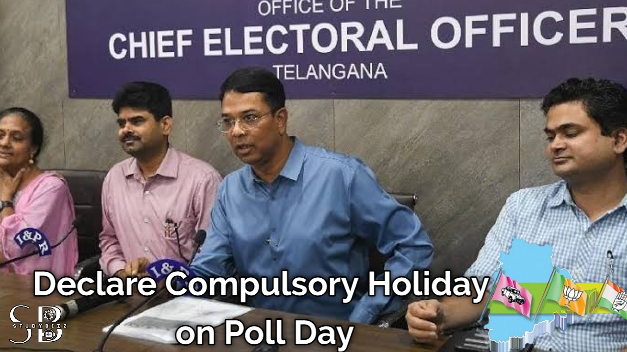 Companies should give compulsory holiday on Poll Day: TS CEO