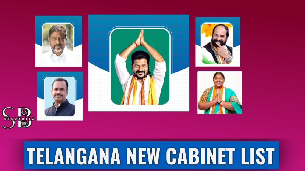 Telangana Ministers List 2023