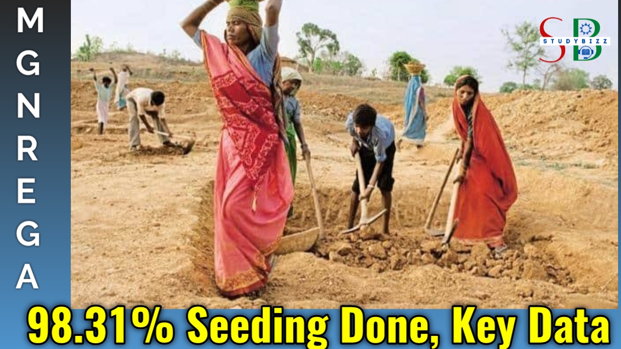 MGNREGA Payment – 98.31% aadhar seeding completed, key data released
