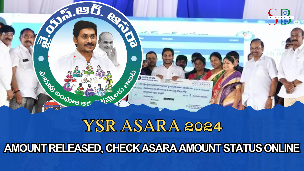 YSR Asara 2024: Amount Released, Check asara amount status online