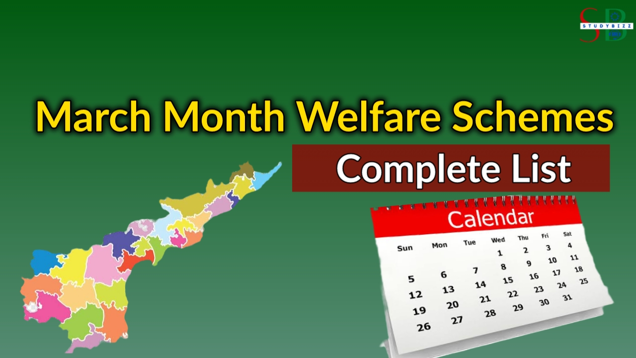 March 2024 Welfare Schemes in AP