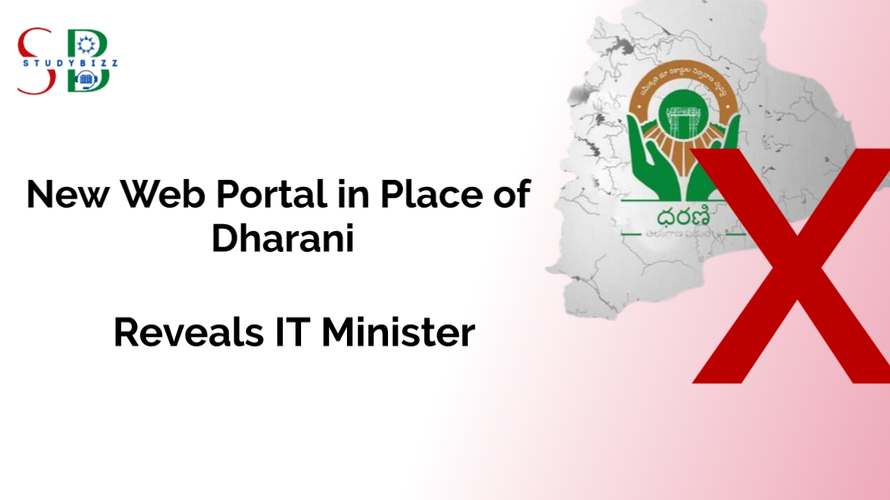 New Web Portal to Replace Dharani in Telangana says Minister