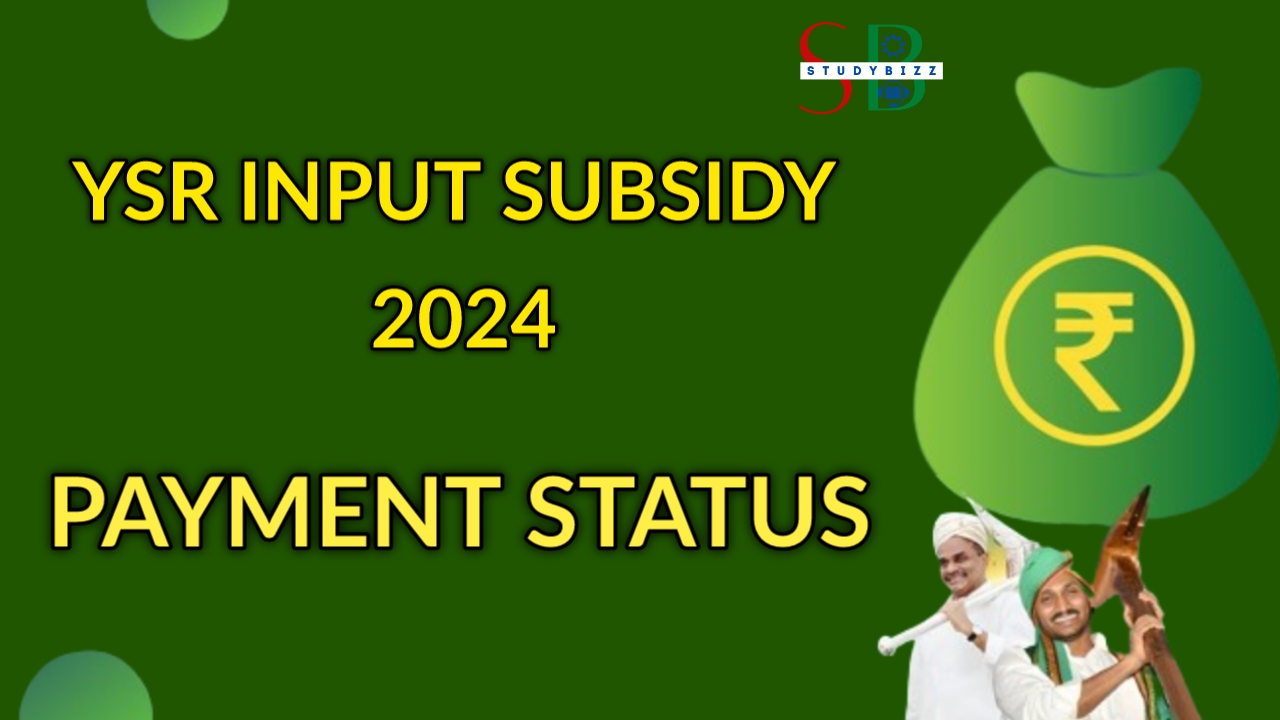 Input Subsidy 2024 pending Amount Released, check status