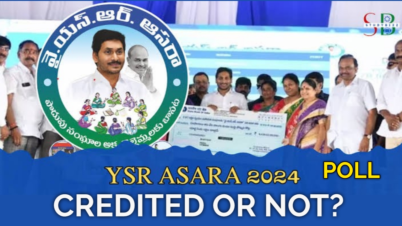 Has YSR Asara 2024 amount credited in your accounts?