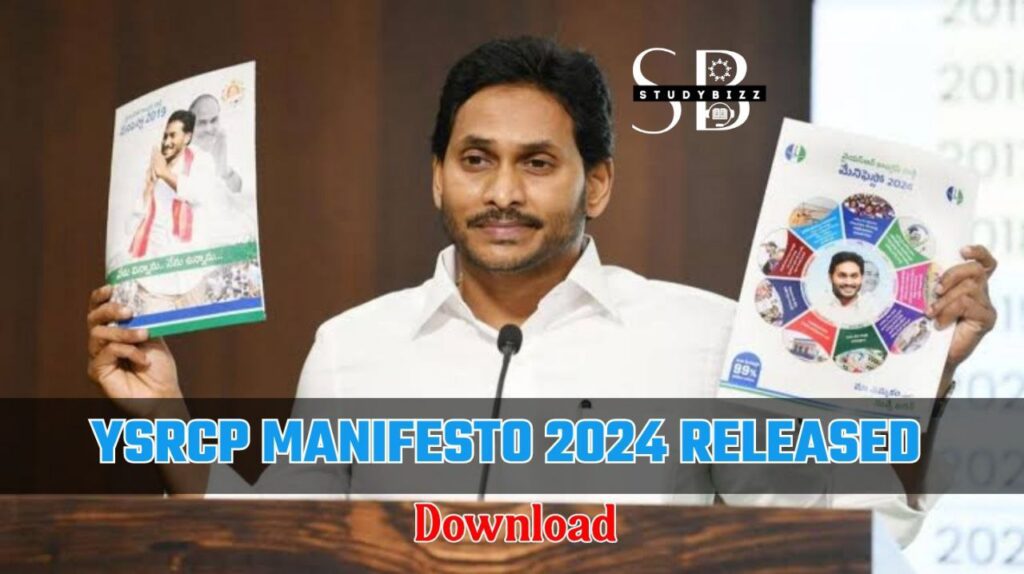 Download YSRCP Manifesto 2024 - STUDYBIZZ