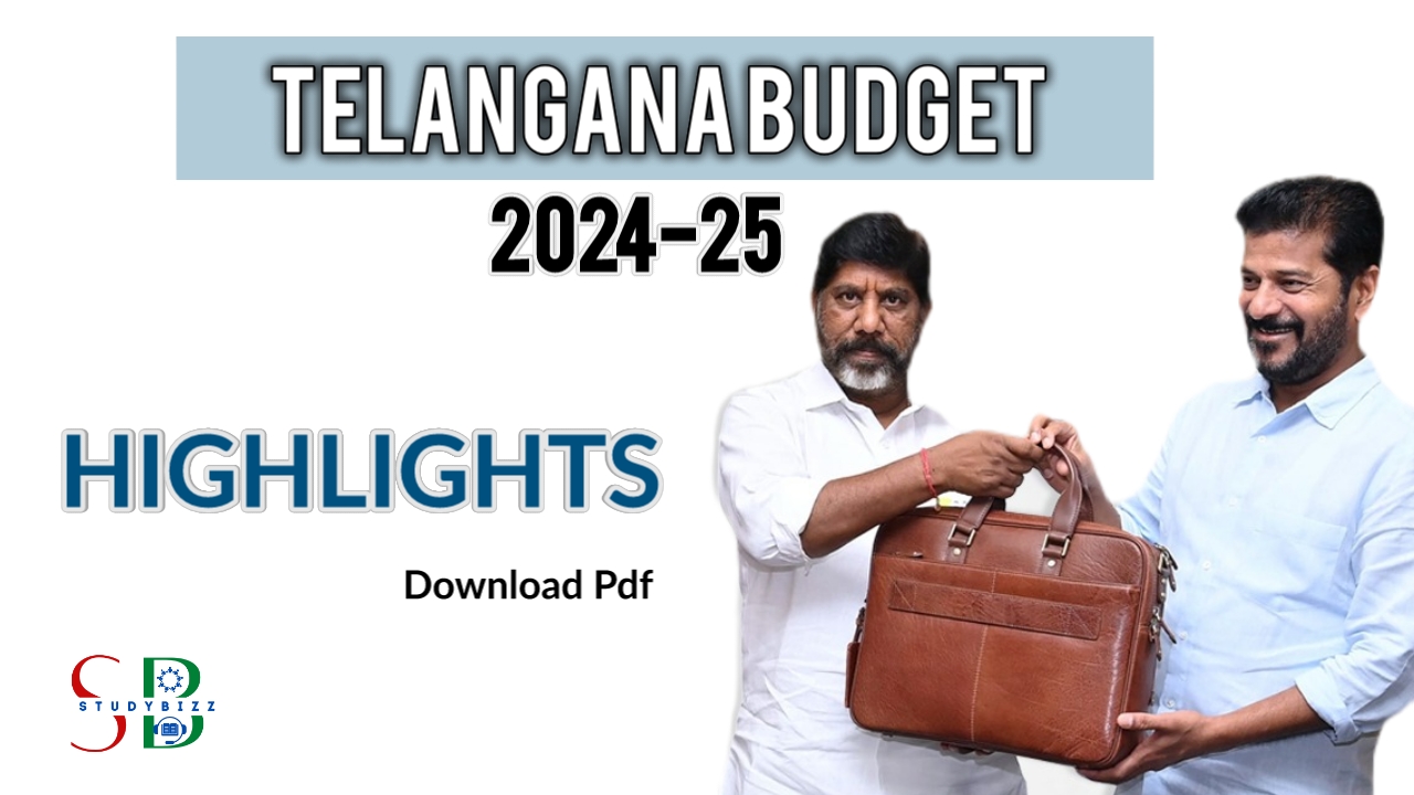 Telangana Budget 2024-25 Highlights and Key Points