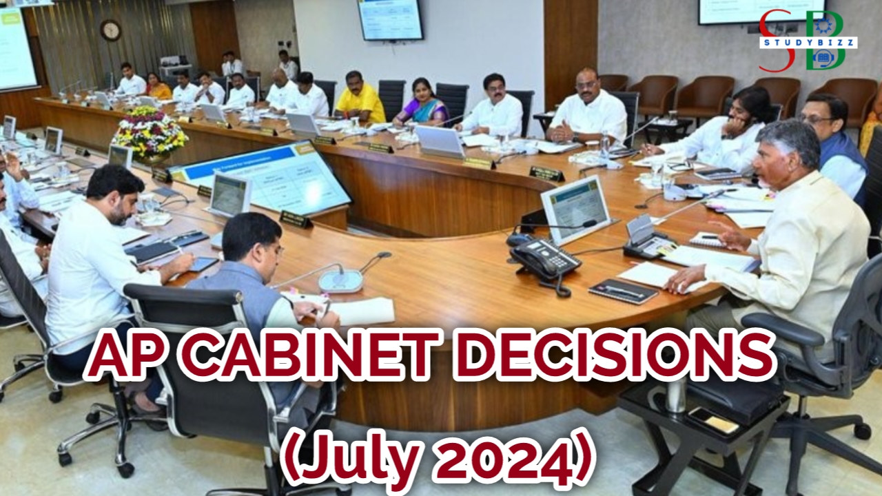 AP Cabinet Key Decisions July 2024