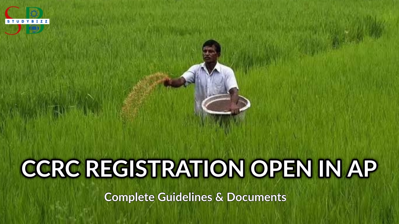 CCRC Applications are open in AP for Tenant Farmers
