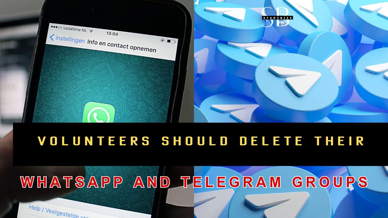 Grama Ward Volunteers have been asked to delete WhatsApp Telegram groups