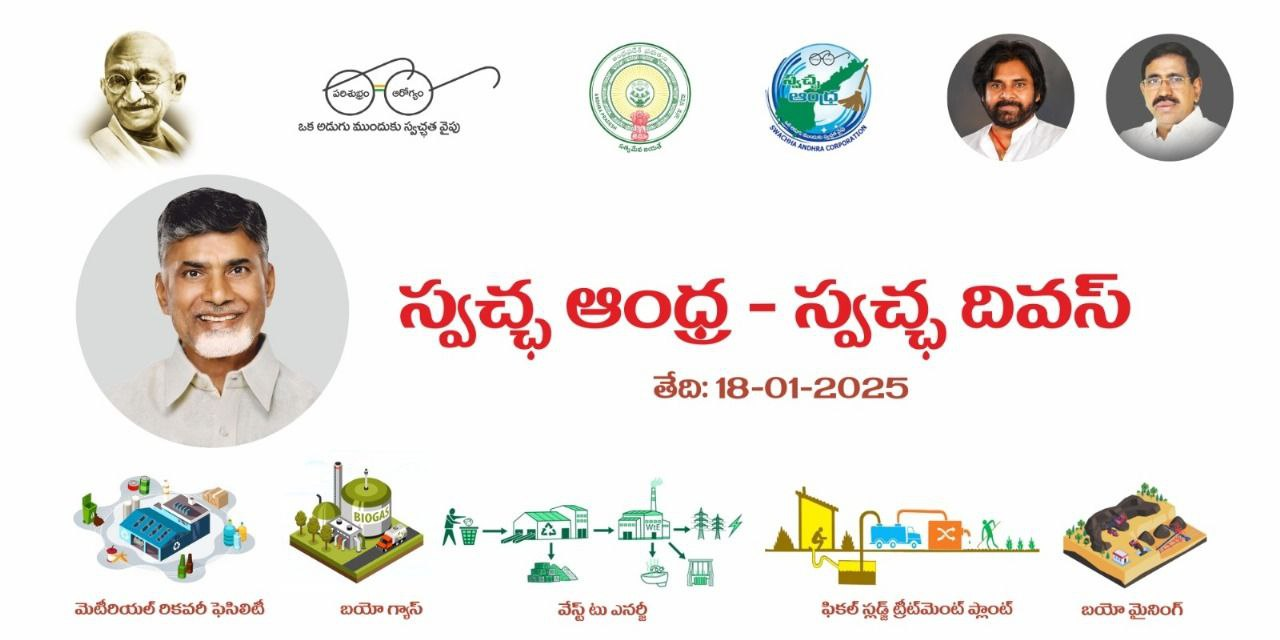 Swachh Andhra – Swachh Diwas – January Month Activities