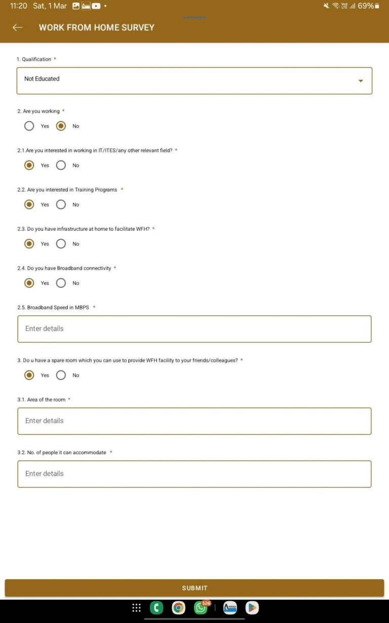 AP Work From Home Survey 2025 : Process, FAQ's and Reports - STUDYBIZZ