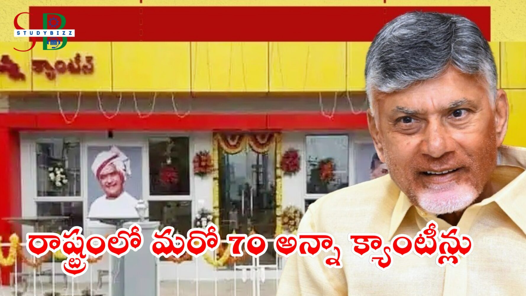 ఏపీలో మరో 70 అన్నా క్యాంటీన్లు