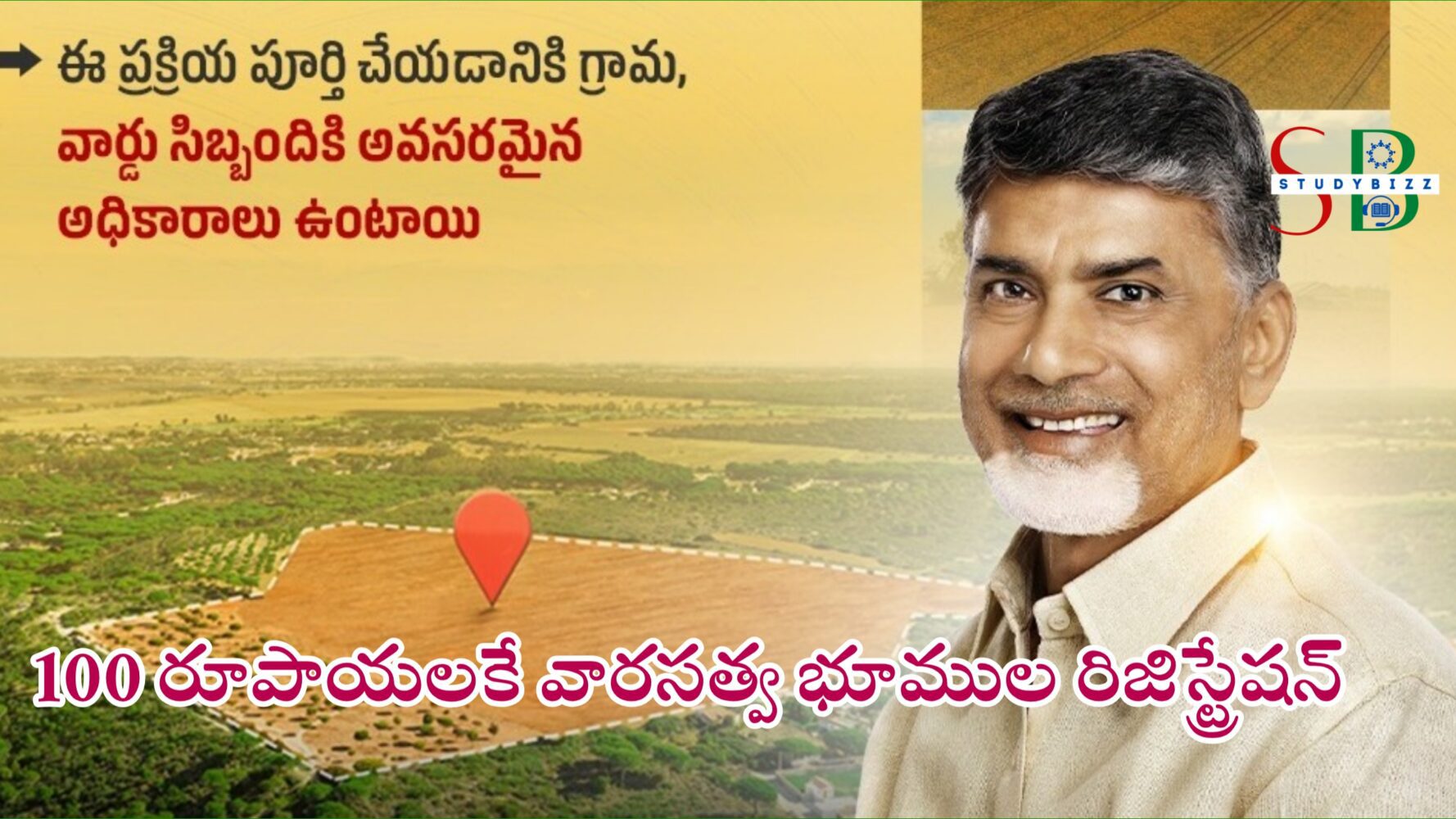 త్వరలో 100 కే సచివాలయాలలో వారసత్వ ఆస్తుల రిజిస్ట్రేషన్