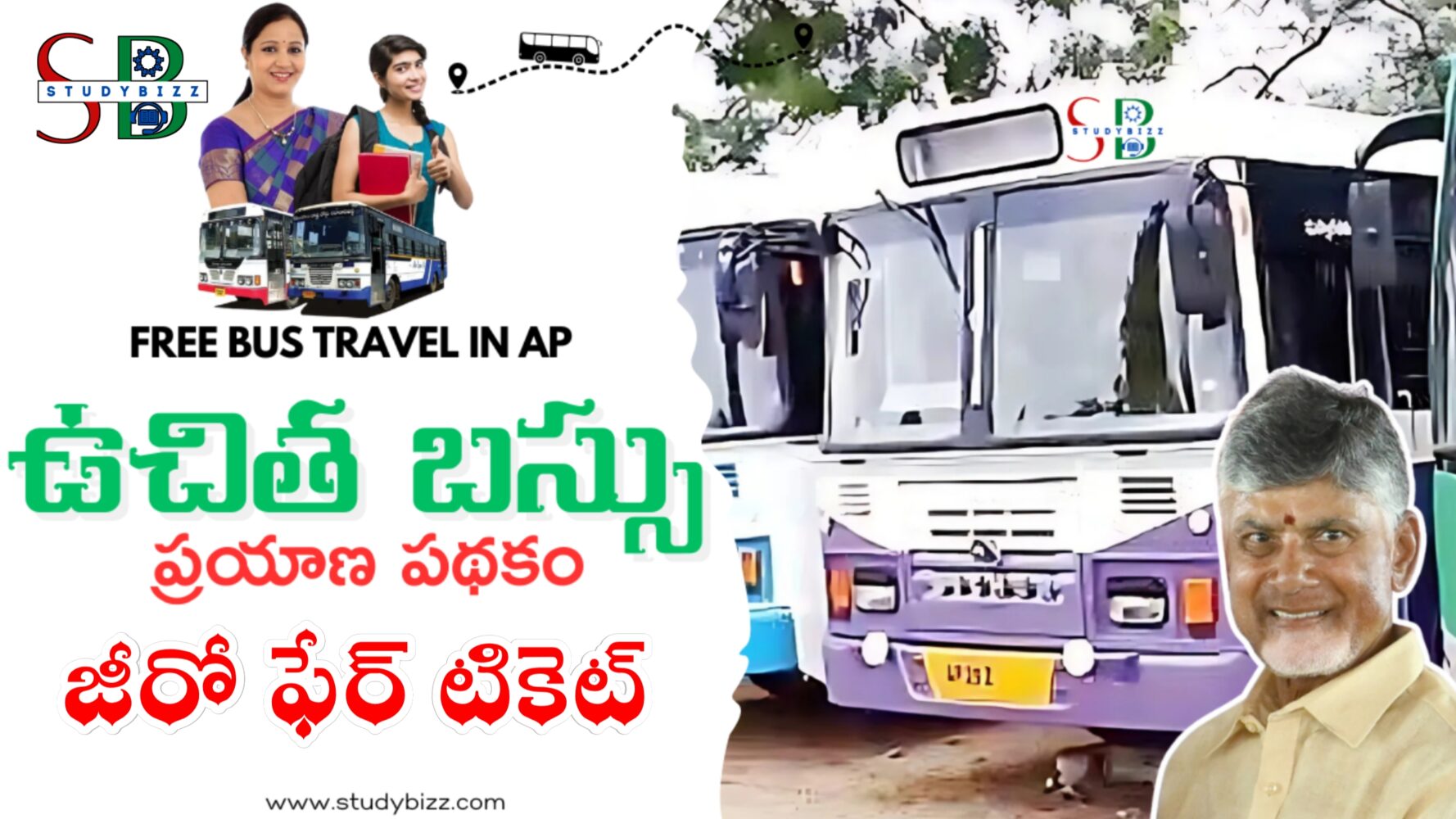 ఆగస్టు 15 నుంచి ఉచిత బస్సు జీరో ఫేర్ టికెట్
