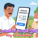 మన మిత్ర యాప్‌లో పింఛన్ గ్రీవెన్స్ నమోదు సదుపాయం – ఆగస్టు 15 నుంచి ప్రారంభం
