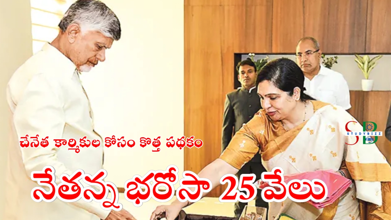 నేతన్న భరోసా @ 25000.. చేనేత కార్మికులకు కొత్త పథకం
