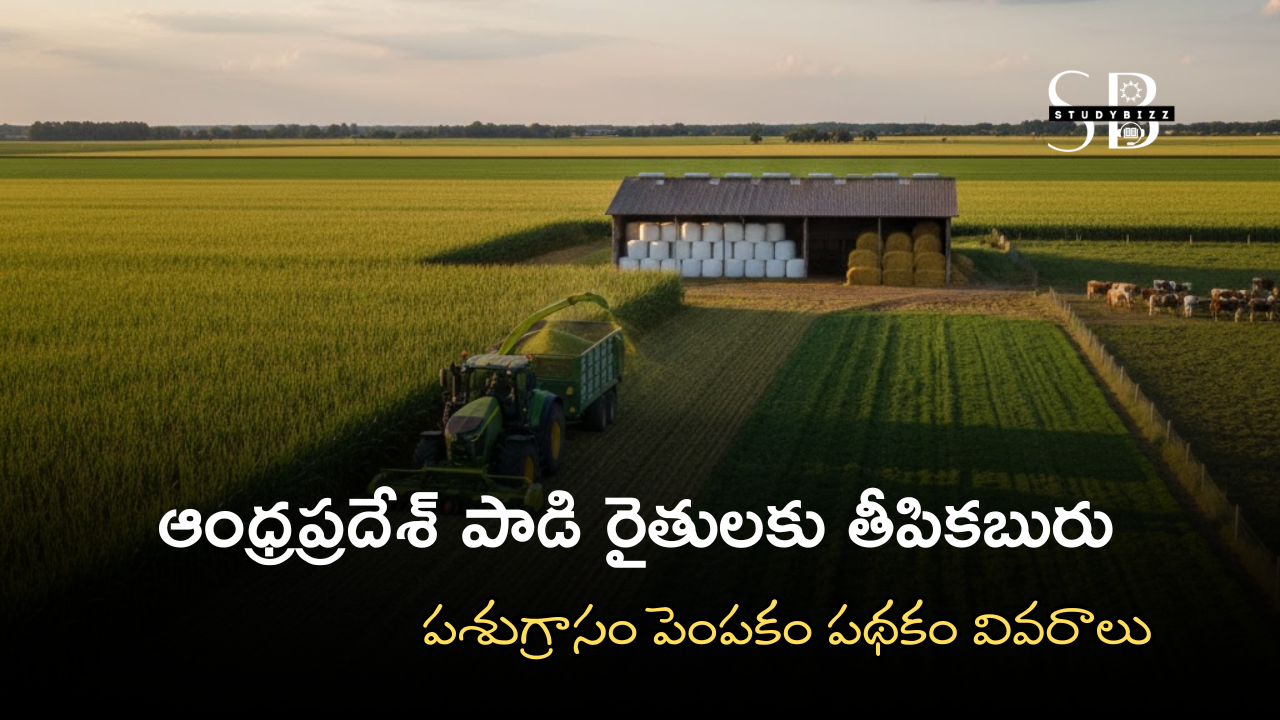 ఆంధ్రప్రదేశ్ పాడి రైతులకు తీపికబురు – పశుగ్రాసం పెంపకం పథకం వివరాలు