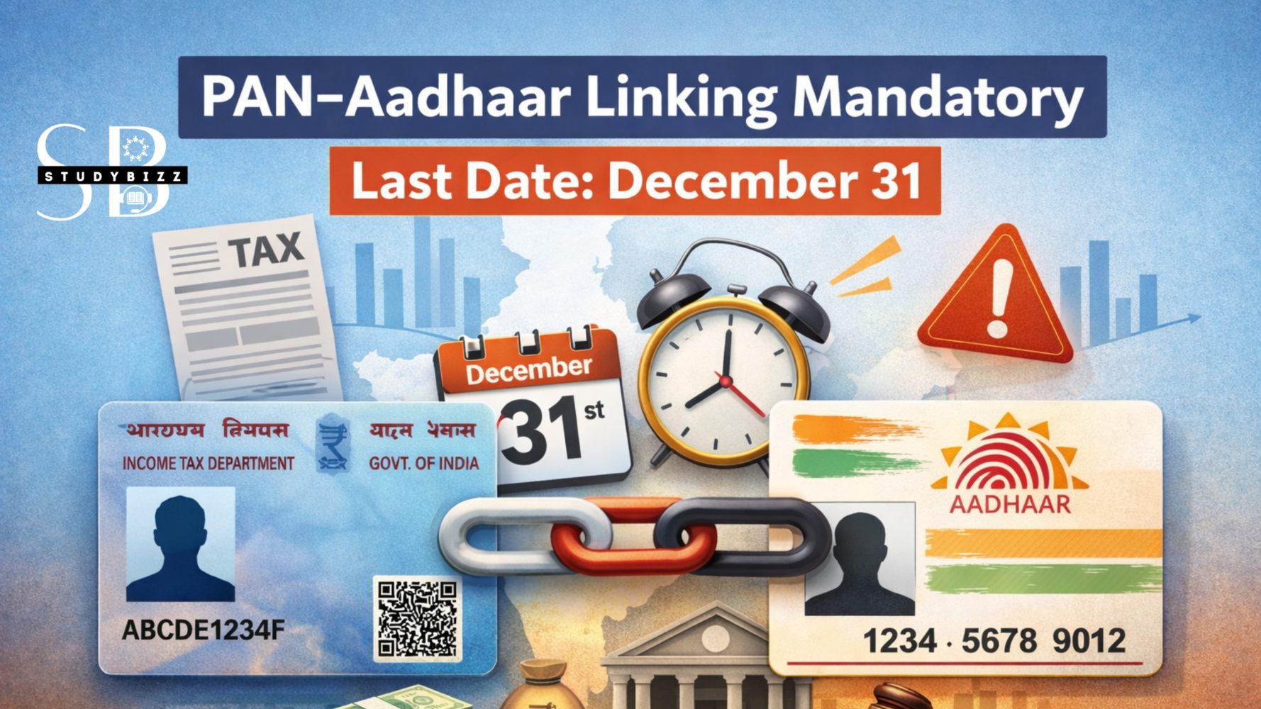PAN–Aadhaar Link Deadline: డిసెంబరు 31లోపు పూర్తి చేయాల్సిందే