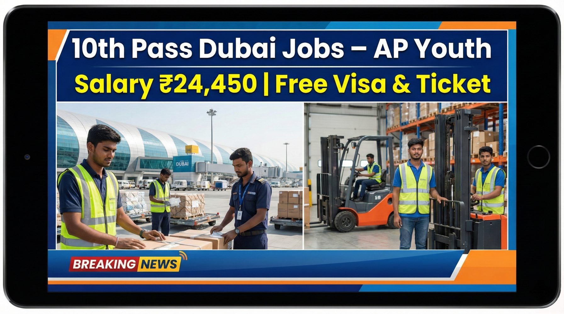 నిరుద్యోగులకు శుభవార్త: పది పాస్ అయితే చాలు.. దుబాయ్‌లో ఉద్యోగాలు | పూర్తి వివరాలు