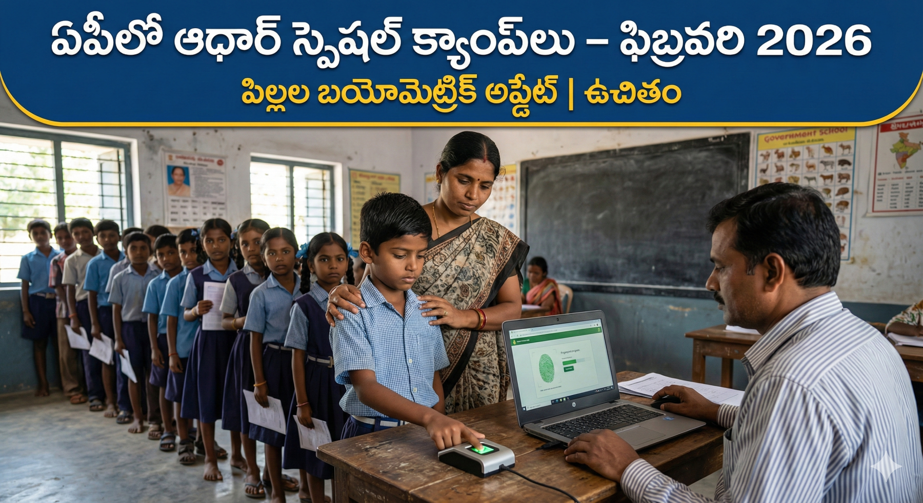 AP Aadhaar Special Camp February 2026: ఏపీలో ఆధార్ స్పెషల్ క్యాంప్‌లు 2026: ఫిబ్రవరి షెడ్యూల్, తేదీలు, పూర్తి వివరాలు