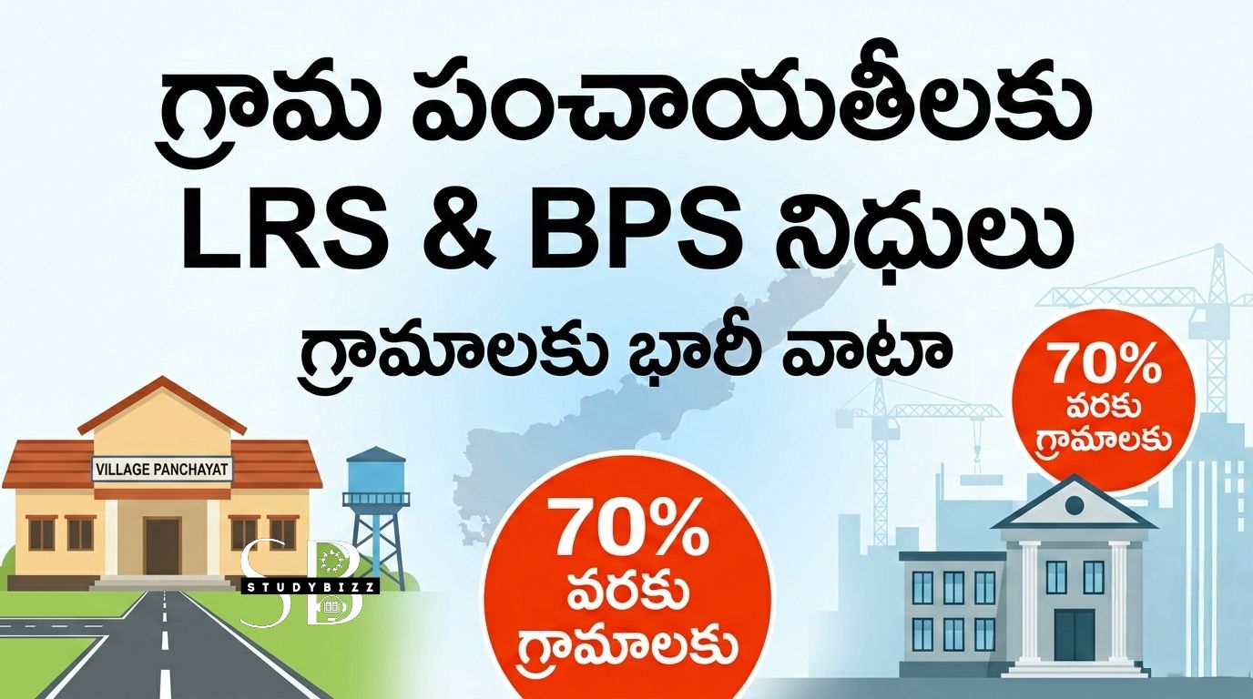 గ్రామ పంచాయతీలకు ఎల్ఆర్ఎస్ & బీపీఎస్ నిధులు – పూర్తి వివరాలు