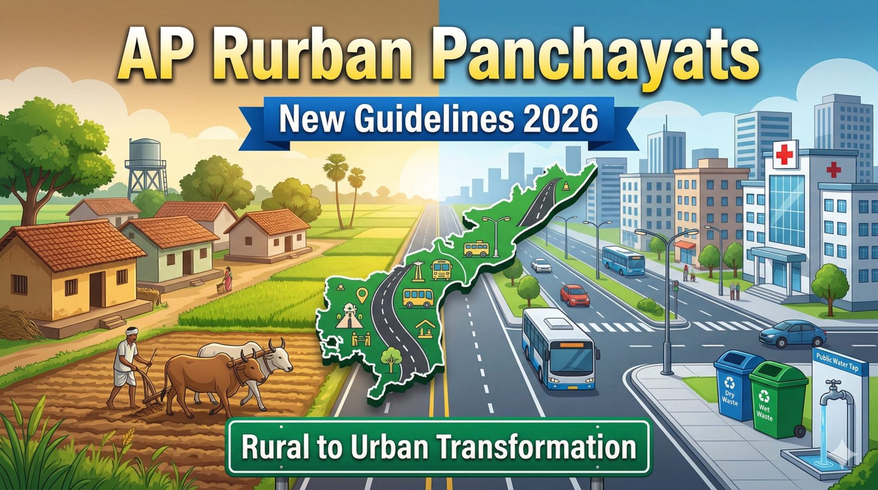 AP Rurban Panchayats 2026: 359 గ్రామాల్లో పట్టణ సేవలు – పూర్తి వివరాలు