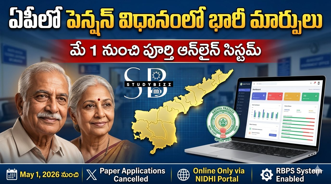 AP Pension New Rules 2026: ఏపీలో పెన్షన్ విధానంలో భారీ మార్పులు – మే 1 నుంచి పేపర్ దరఖాస్తులకు గుడ్‌బై!