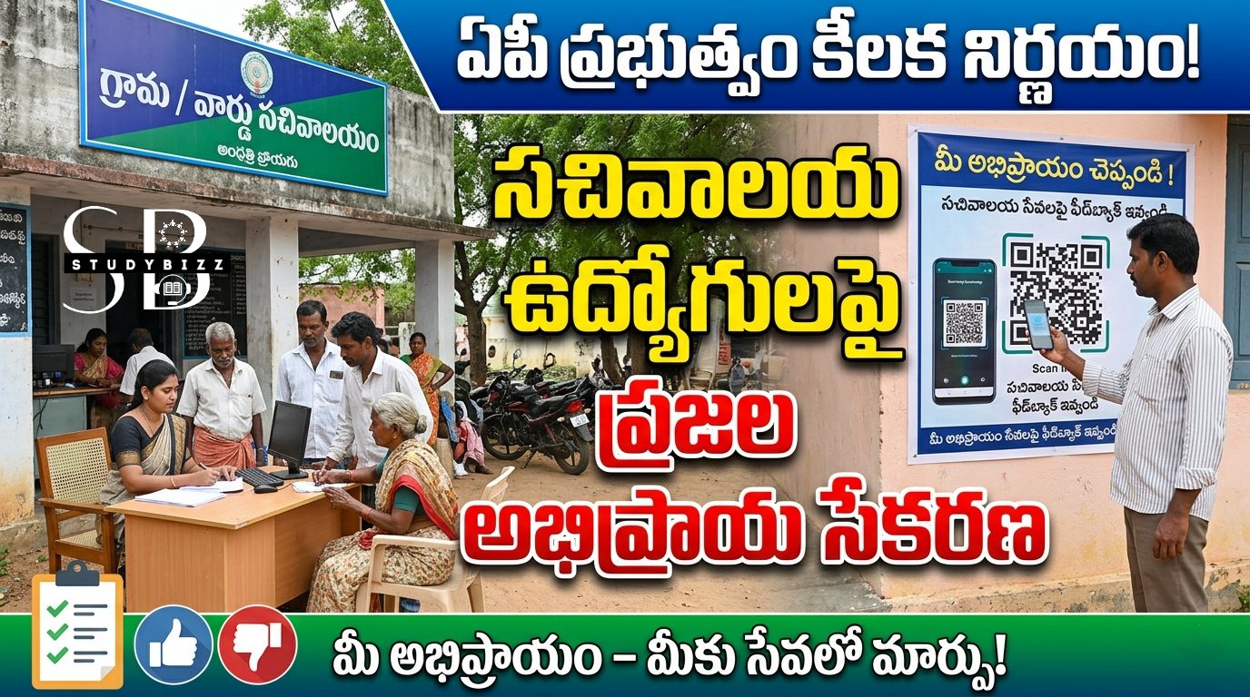 స్వర్ణ గ్రామ, వార్డు సచివాలయ ఉద్యోగుల పనితీరుపై ప్రజల అభిప్రాయ సేకరణ – ఏపీ ప్రభుత్వ కీలక నిర్ణయం