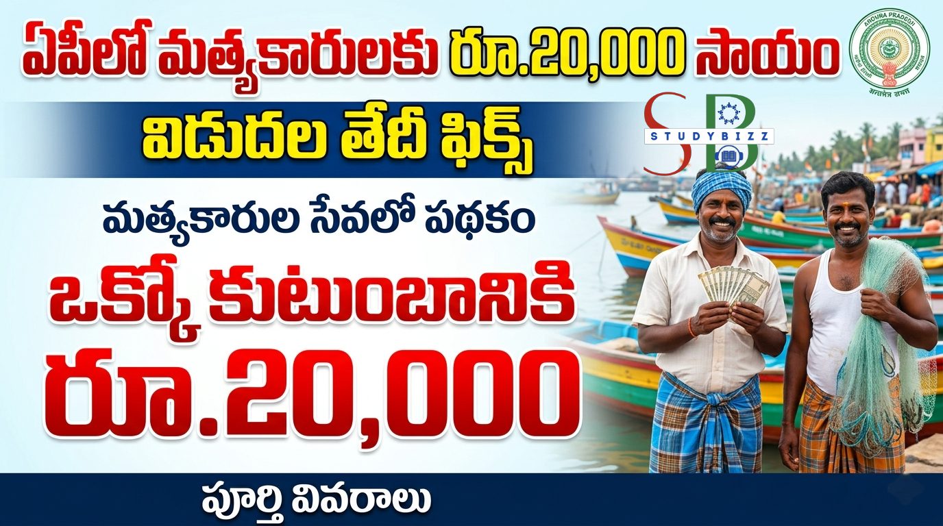 ఏపీలో మత్స్యకారులకు రూ.20 వేల సాయం.. మే 19న ఖాతాల్లో జమ | Andhra Pradesh Matsyakarula Sevalo Scheme Release Date