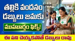తల్లికి వందనం డబ్బుల జమకు ముహూర్తం ఫిక్స్.. మీ బ్యాంక్ అకౌంట్‌కు ఆధార్ లింక్ అయ్యిందా? ఇలా వెంటనే చెక్ చేసుకోండి