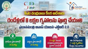 PMAY-NTR 2.0: రెండేళ్లలో 8 లక్షల ఇళ్లు పూర్తి చేయాలని సీఎం చంద్రబాబు ఆదేశాలు