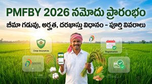 PMFBY 2026 Registration: పంటల బీమా గడువు, అర్హత, ఆన్‌లైన్ దరఖాస్తు విధానం పూర్తి వివరాలు