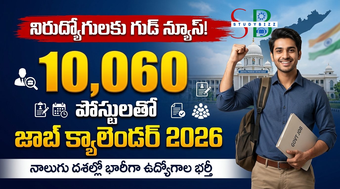 AP Job Calendar 2026: 10,060 ప్రభుత్వ ఉద్యోగాలు.. నోటిఫికేషన్లు ఎప్పుడంటే?