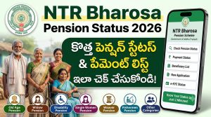 NTR Bharosa Pension Status 2026: కొత్త పెన్షన్ స్టేటస్, పేమెంట్ లిస్ట్ ఎలా చెక్ చేయాలి?