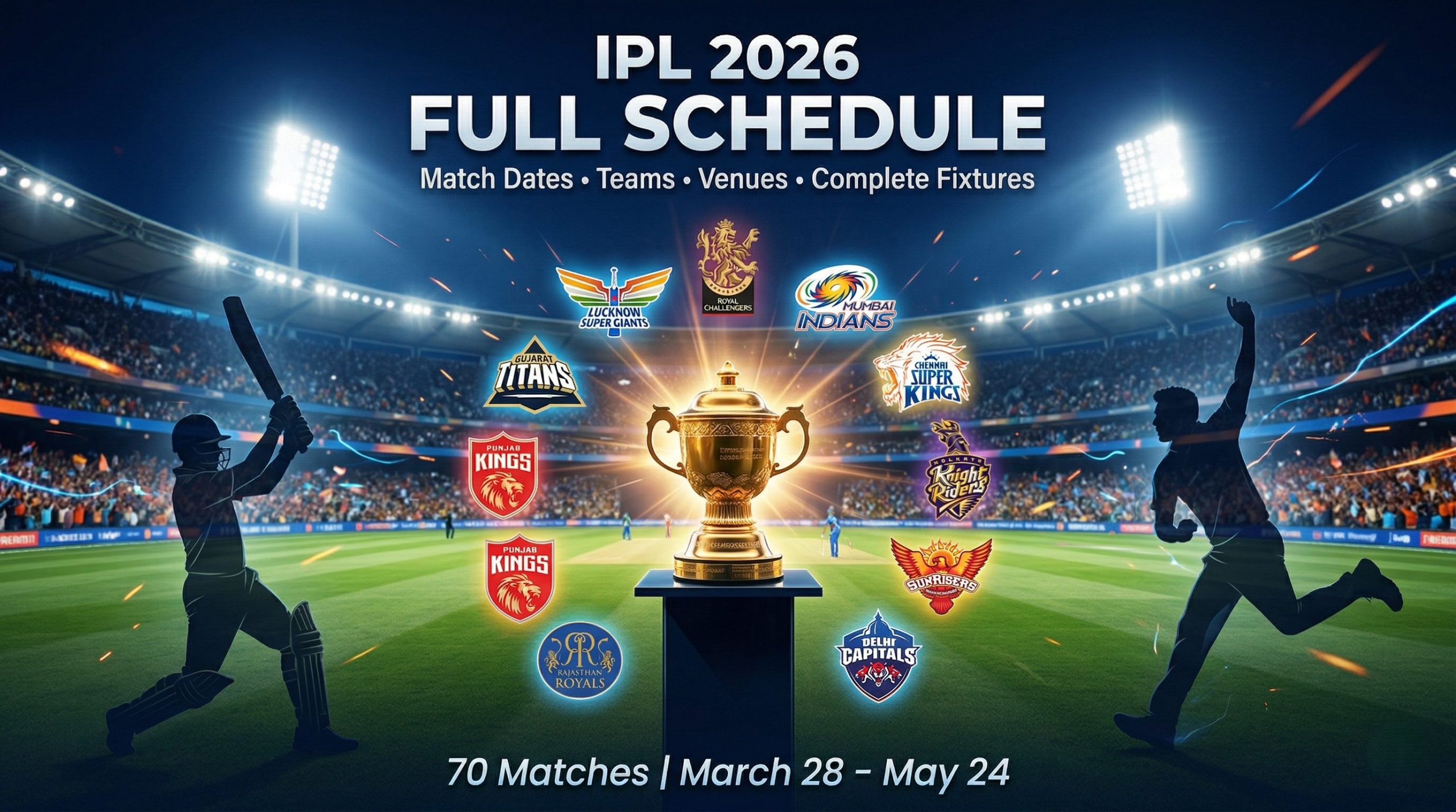 IPL 2026 Schedule